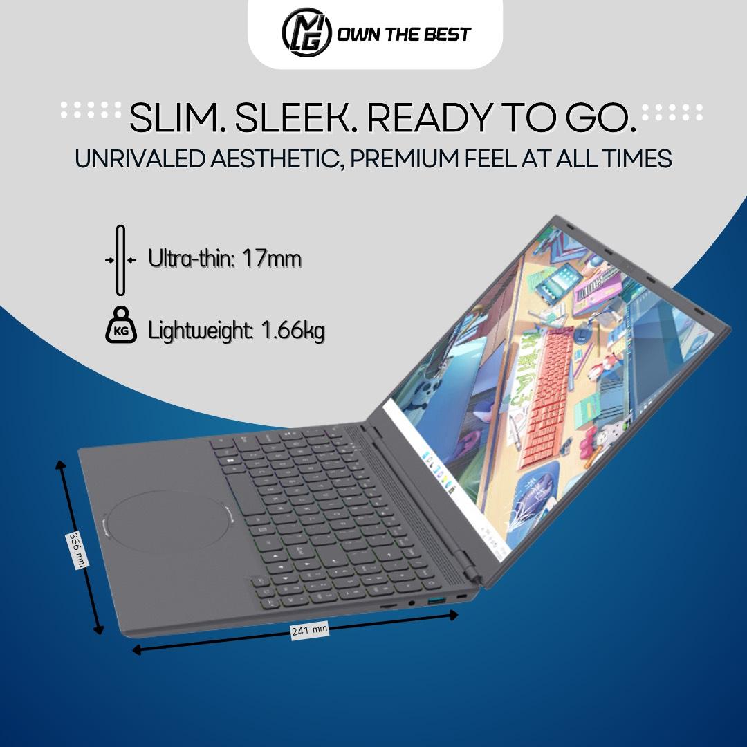 MG TouchCore i3 Intel CPU 16+512GB 16inch Touchscreen laptop RGB keyboard good for study and office laptop